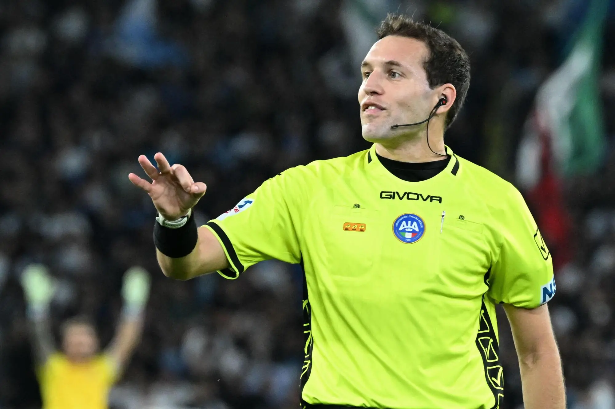 Matteo Marcenaro, arbitro di Serie A (foto archivio)