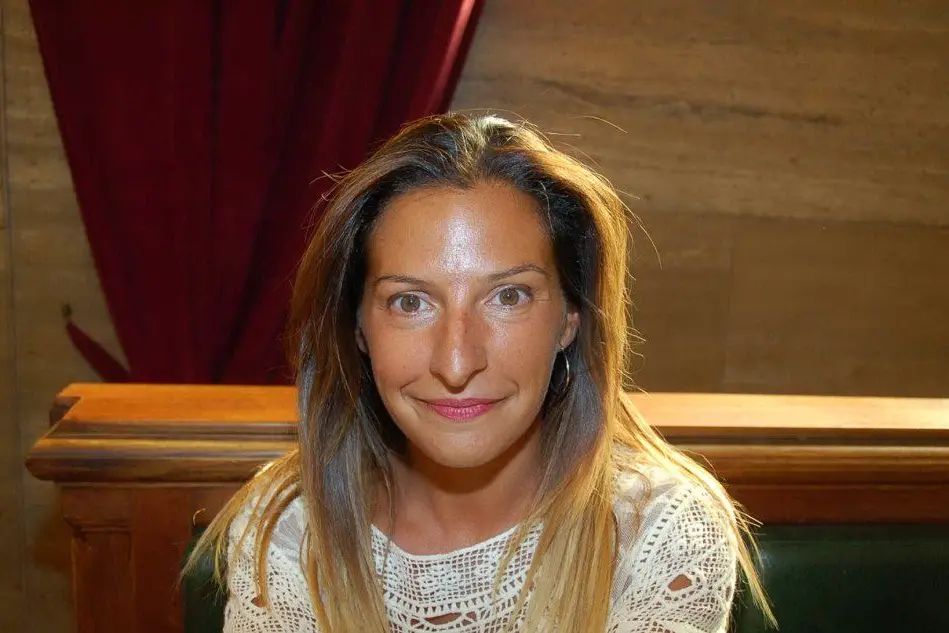 Roberta Perra, ex capogruppo della Lega al Consiglio comunale di Cagliari (foto Manca)