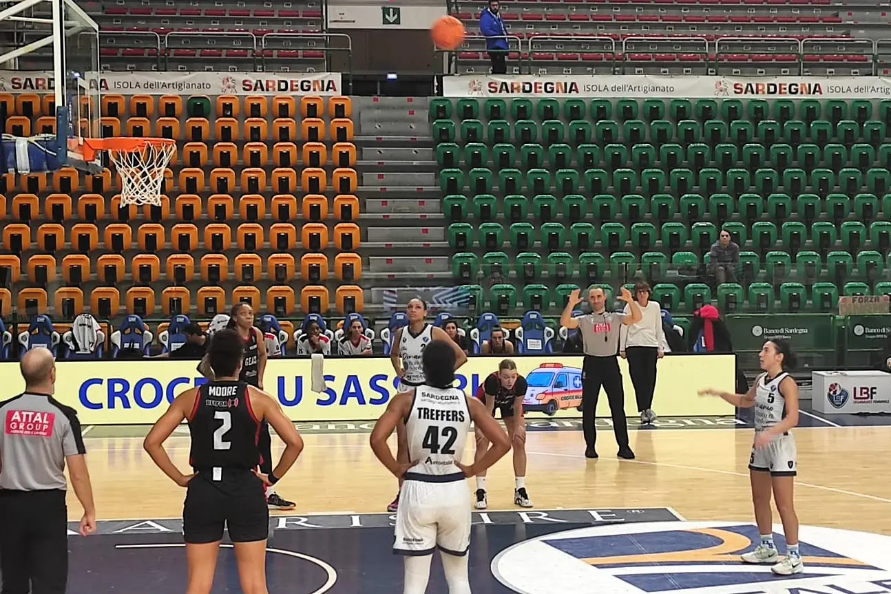 Infortunio muscolare per il play Carangelo (foto G. Marras)