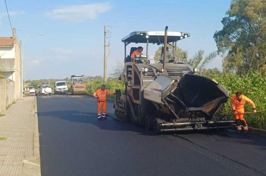 Arriva il nuovo asfalto in diverse vie