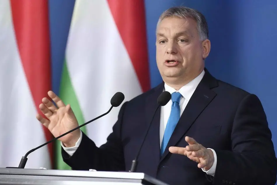 Il primo ministro ungherese Viktor Orban (Ansa)