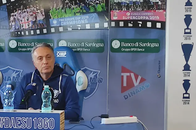 Il coach Piero Bucchi (foto G. Marras)