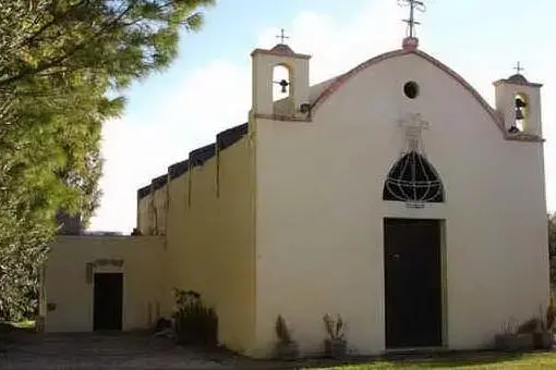 Sinnai, la chiesa campestre di Sant'Elena (foto Andrea Serreli)