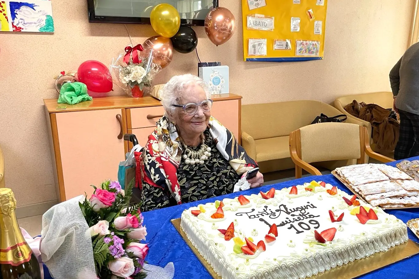 Luisetta Mercalli ha compiuto 109 anni