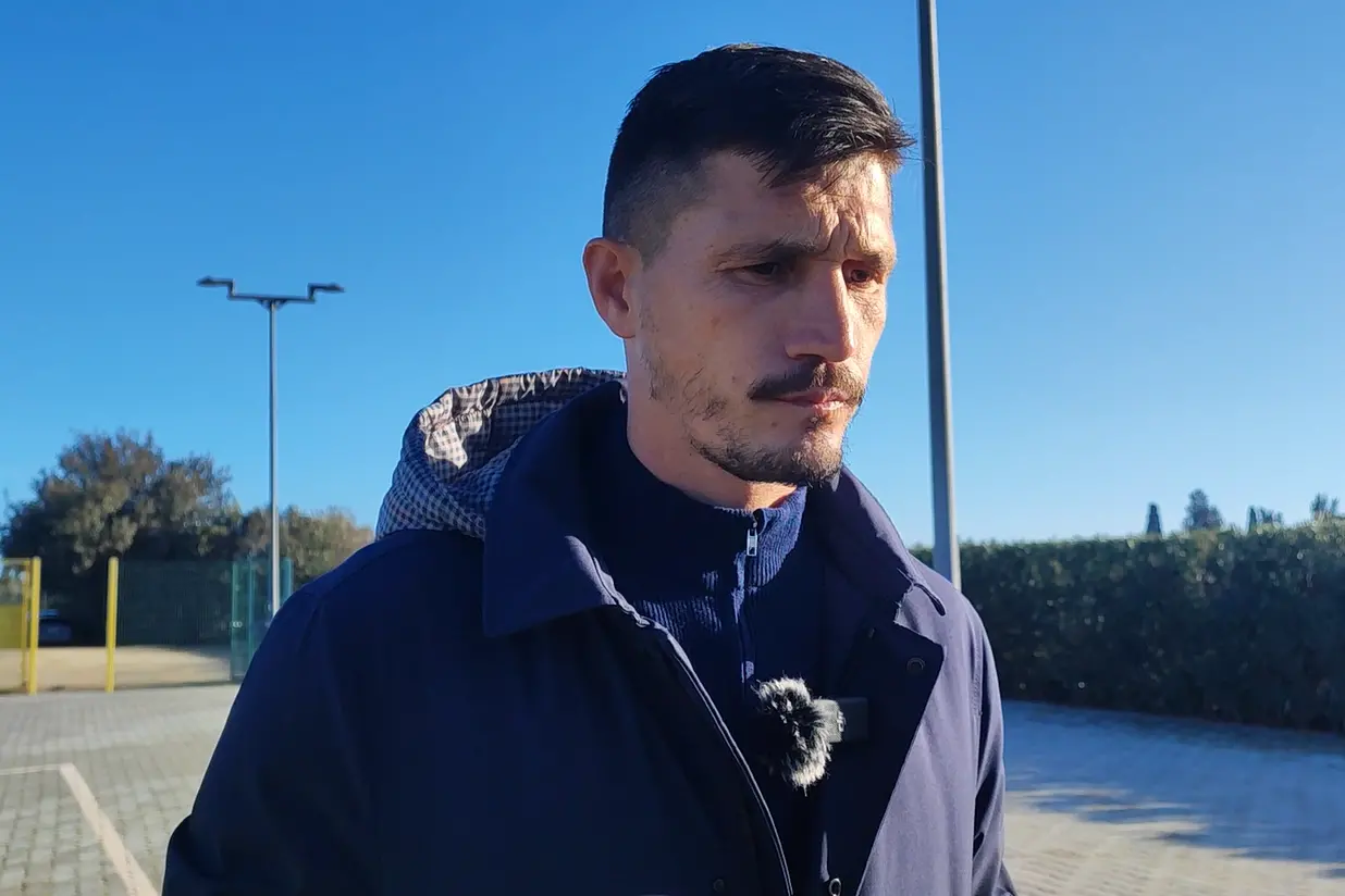 Fabio Pisacane, allenatore del Cagliari Primavera (foto Accardi)