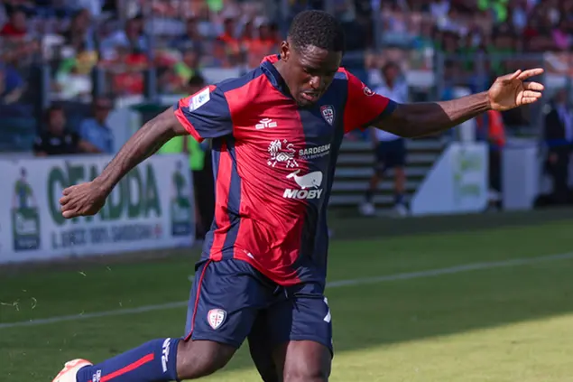 Zito Luvumbo, 21 anni (foto Ansa)
