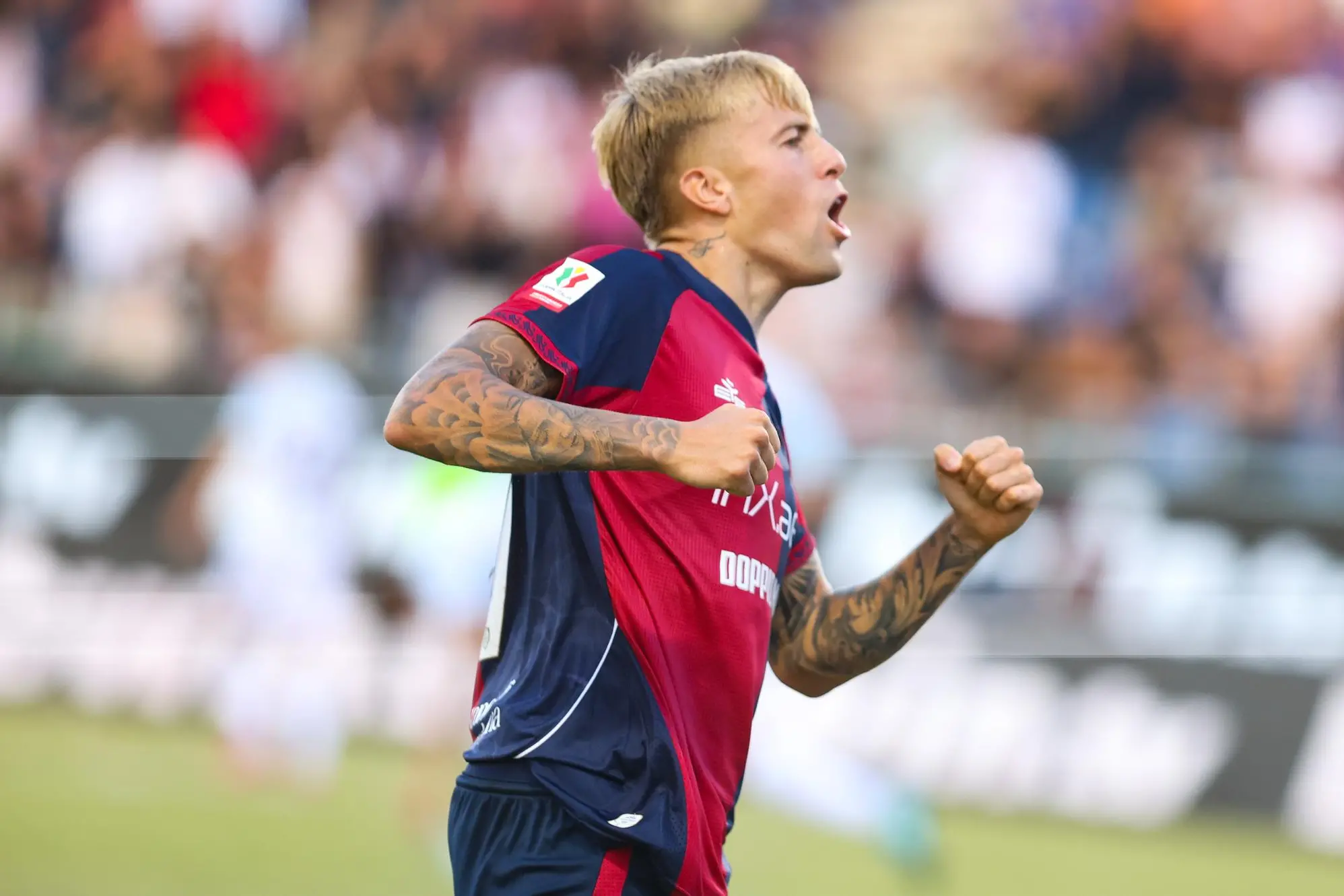 L’attaccante esterno del Cagliari Mattia Felici, 24 anni