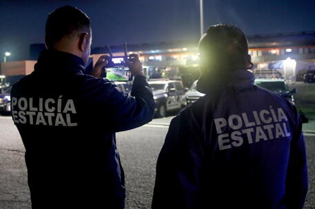 Polizia in Messico (Ansa - Epa)