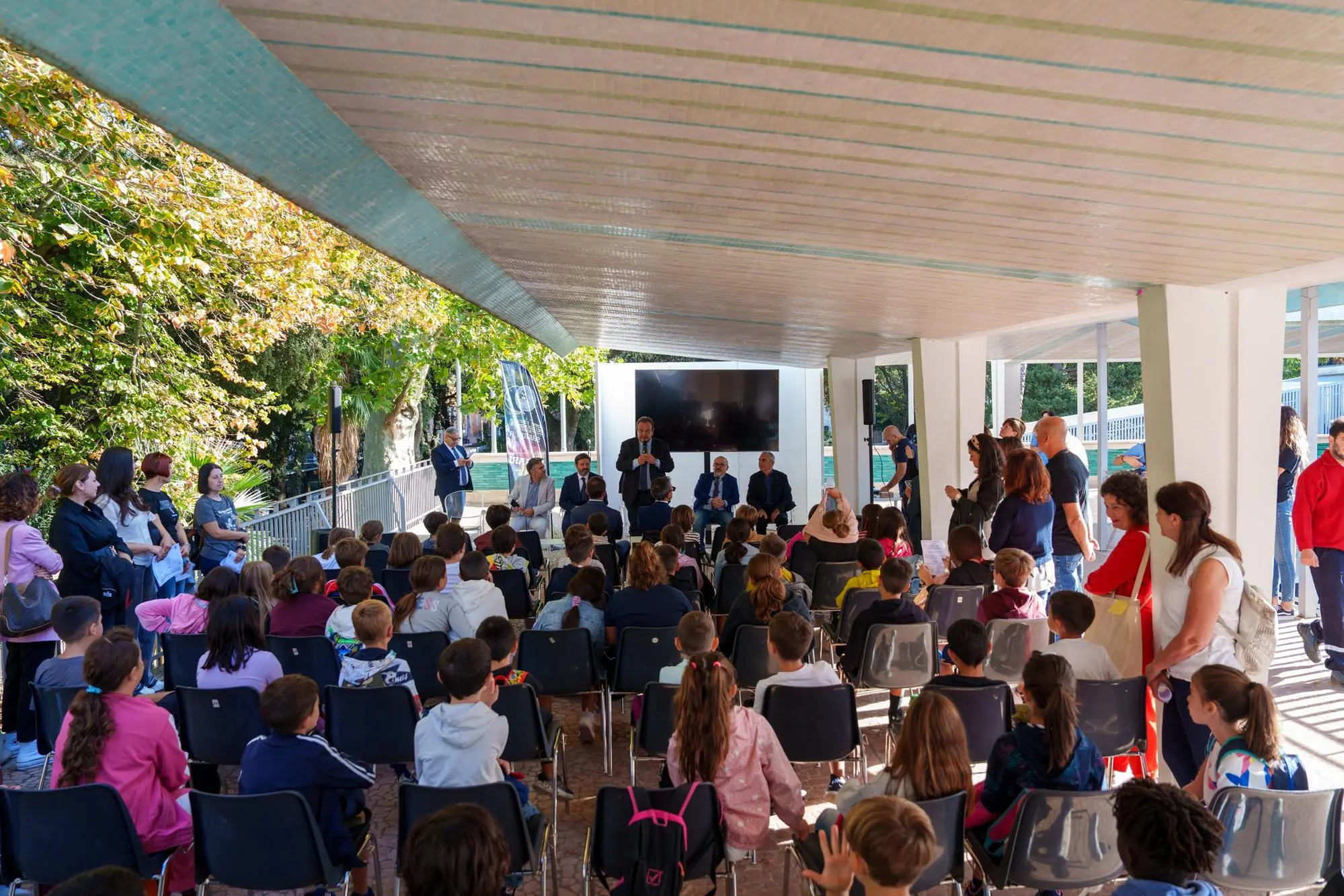 L'inaugurazione al padiglione Tavolara di Sassari