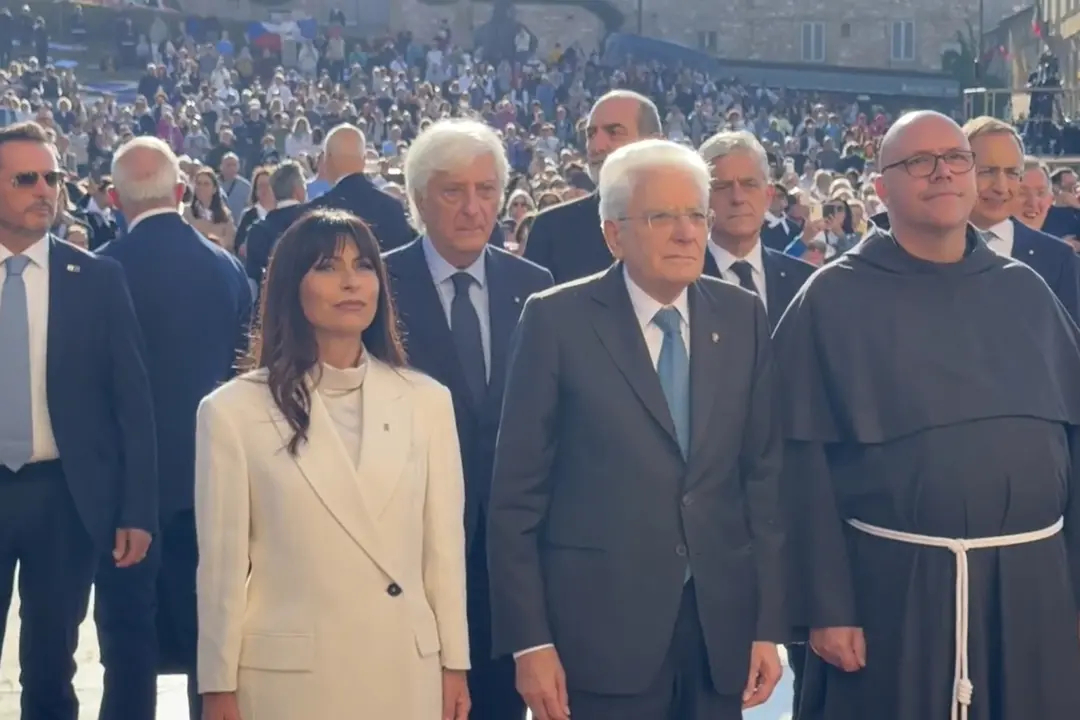 Mattarella ad Assisi per le celebrazioni di San Francesco