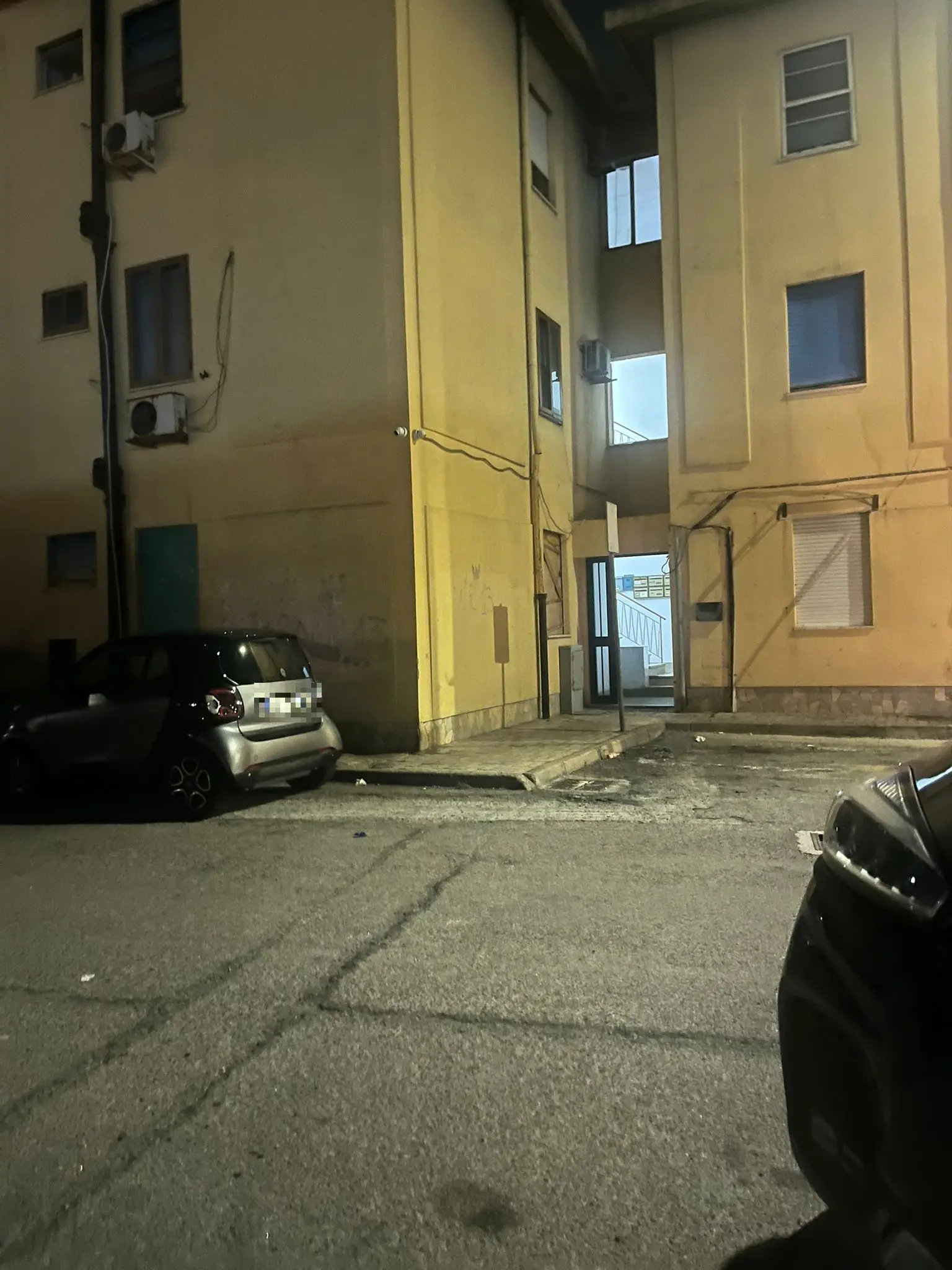 La zona dove è avvenuta l'aggressione in via Ardenne