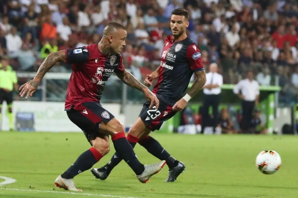 Nainggolan e Ceppitelli (Ansa)