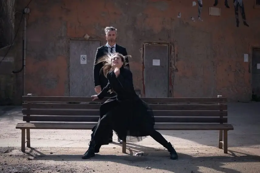 Un'immagine tratta dal videoclip