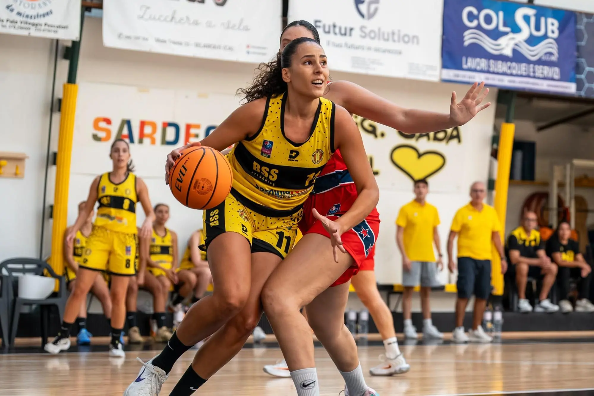 Adriana Cutrupi, pivot della Sardinia Rent Selargius (foto Cicotto)