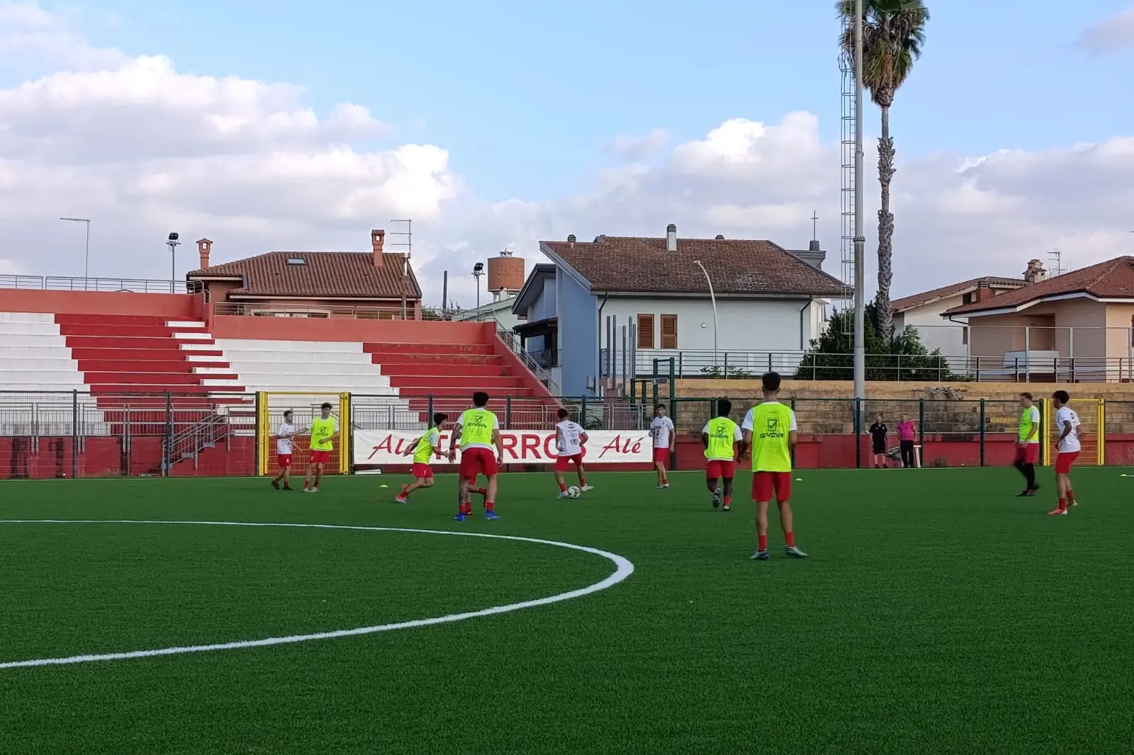 La Tharros in una fase della preparazione (foto di Giacomo Pala)