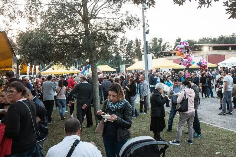 Un evento organizzato dalla Pro loco (foto Sara Pinna)