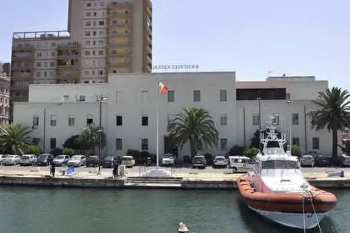 La sede della Guardia costiera di Cagliari