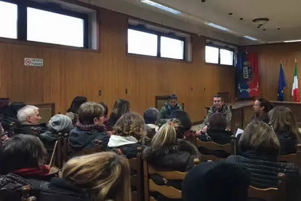 L'assemblea dei lavoratori