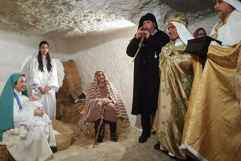 A Sardinian Living Nativity Scene (Archive)