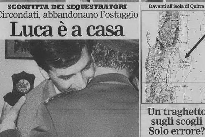#AccaddeOggi: 8 febbraio 1989, sull'Unione Sarda la liberazione di Luca Di Liberto