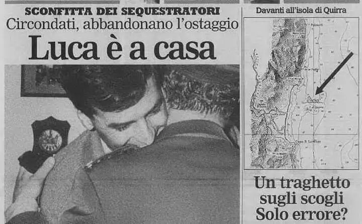 #AccaddeOggi: 8 febbraio 1989, sull'Unione Sarda la liberazione di Luca Di Liberto