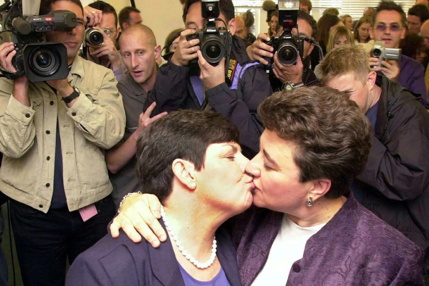 Una coppia omosessuale (foto archivio L'Unione Sarda)