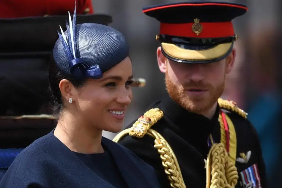 Il principe Harry e Meghan Markle (Ansa)