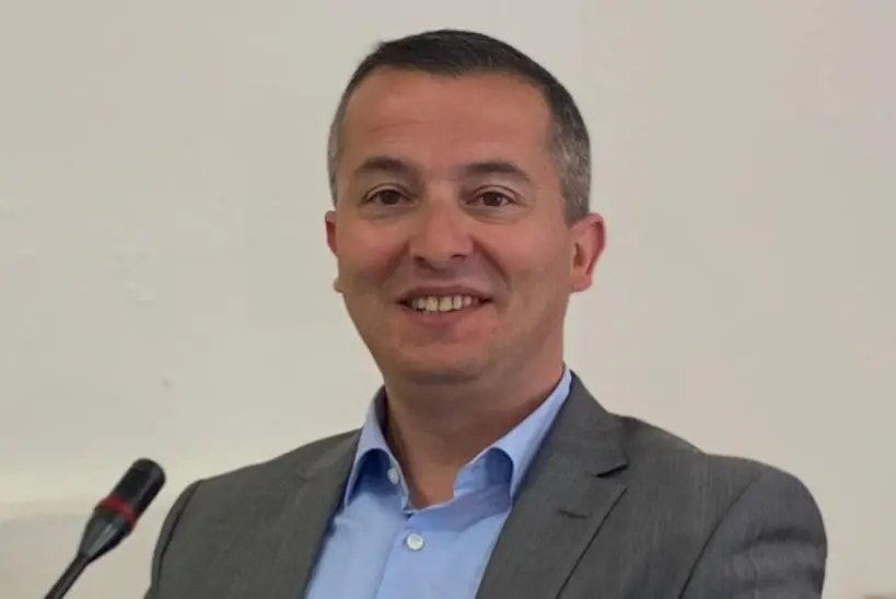 Marcello Ladu, 45 anni, candidato sindaco di Tortolì (foto Secci)