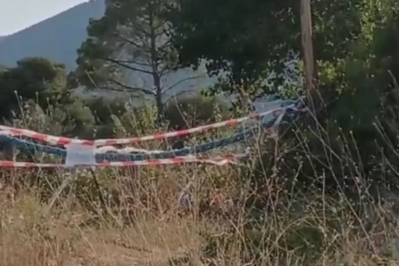 L'area di sosta sotto sequestro a Foxi Manna