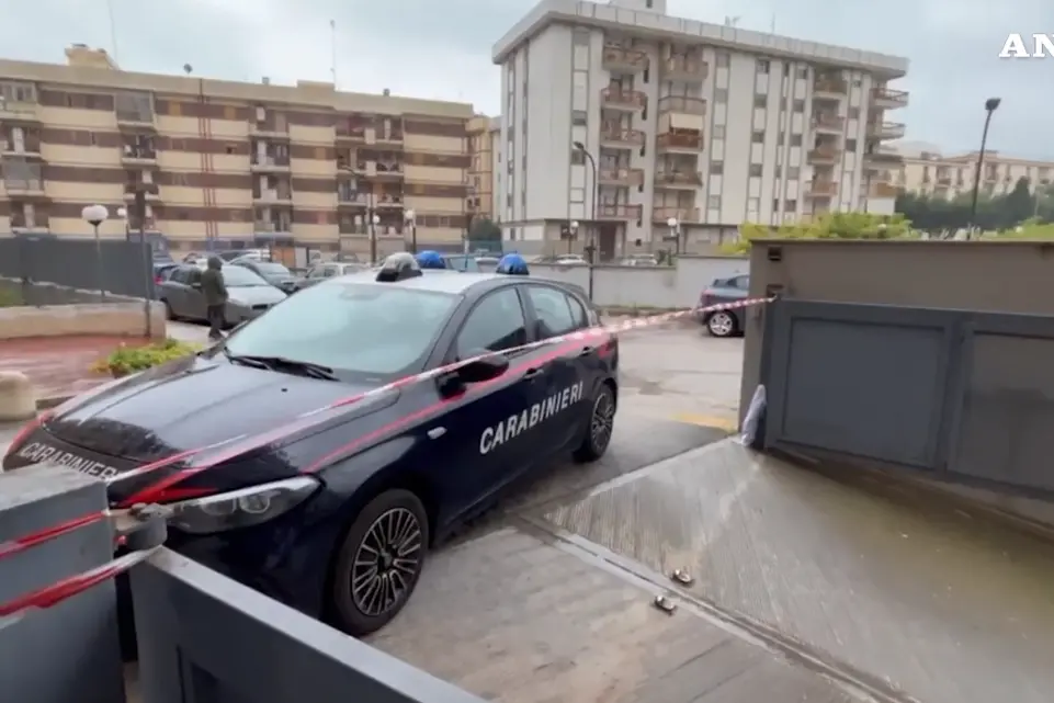 The Carabinieri on site (Ansa)