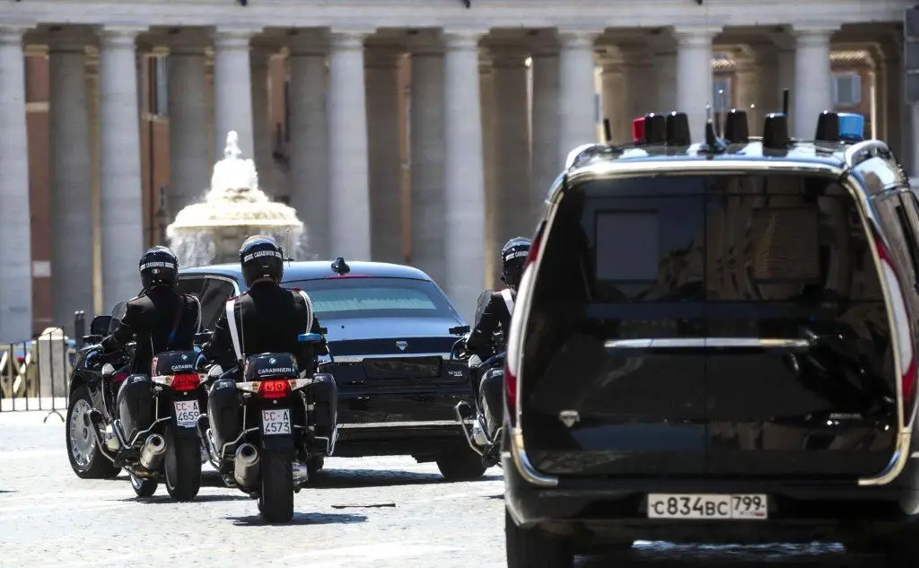 Il leader russo a Roma