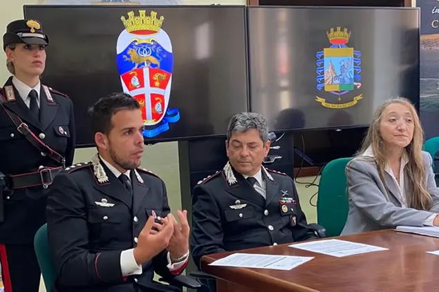 La conferenza stampa a Nuoro (Fabio Ledda)
