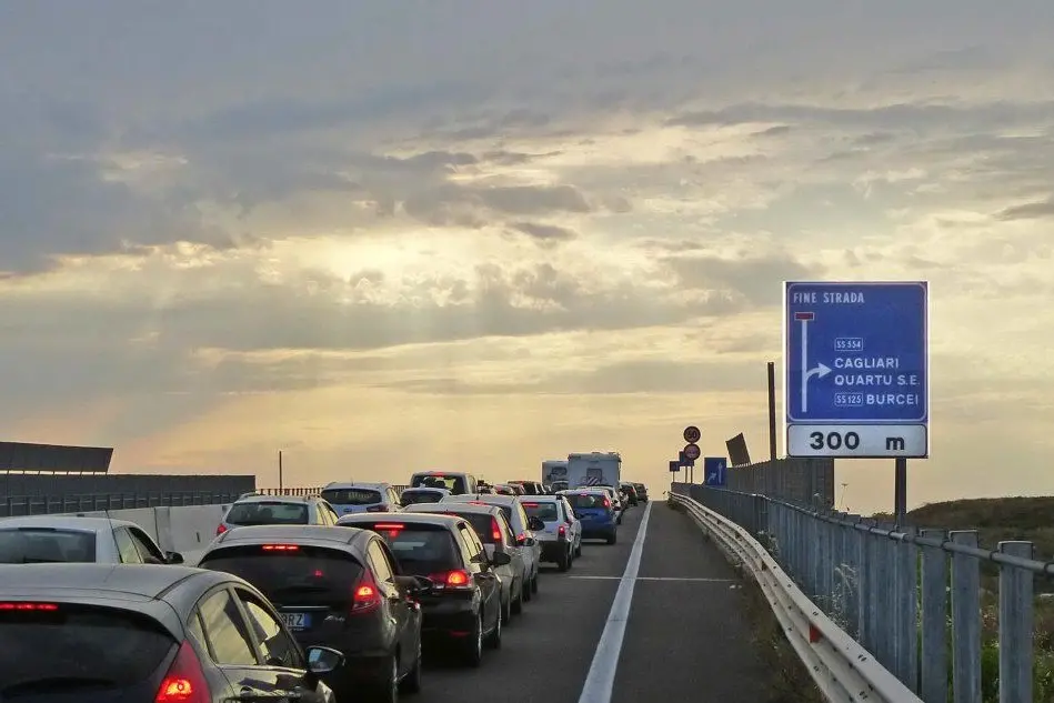 Traffico sulla nuova 125