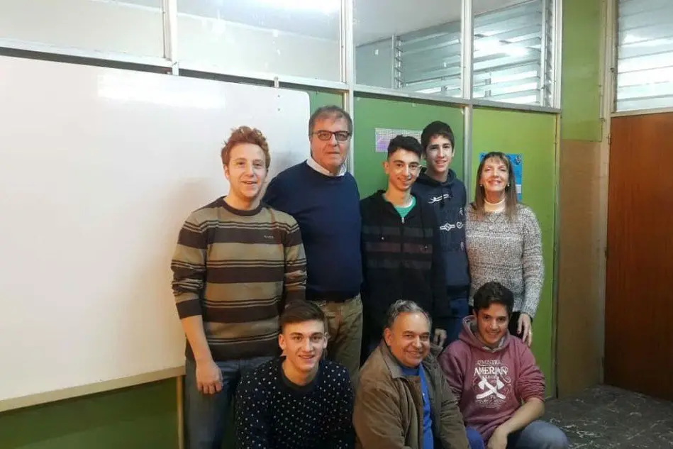 Gruppo di argentini a Macomer