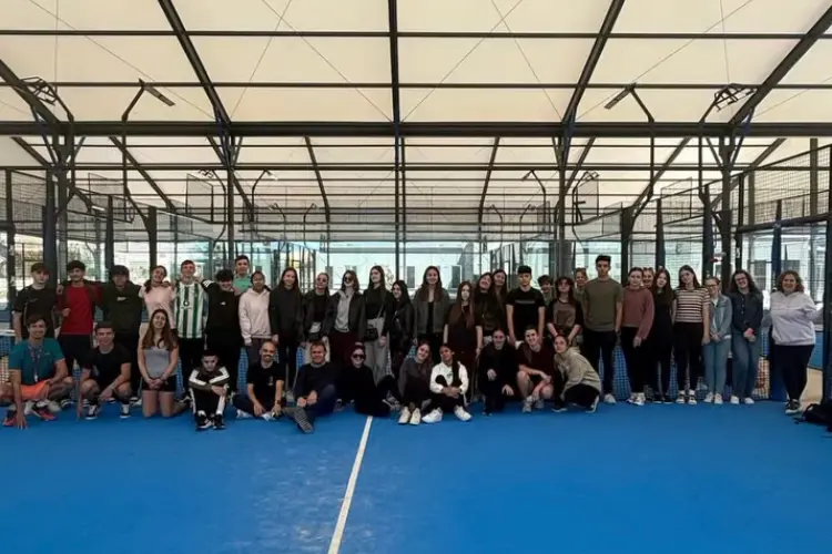 Gli studenti del progetto Erasmus (foto concessa)