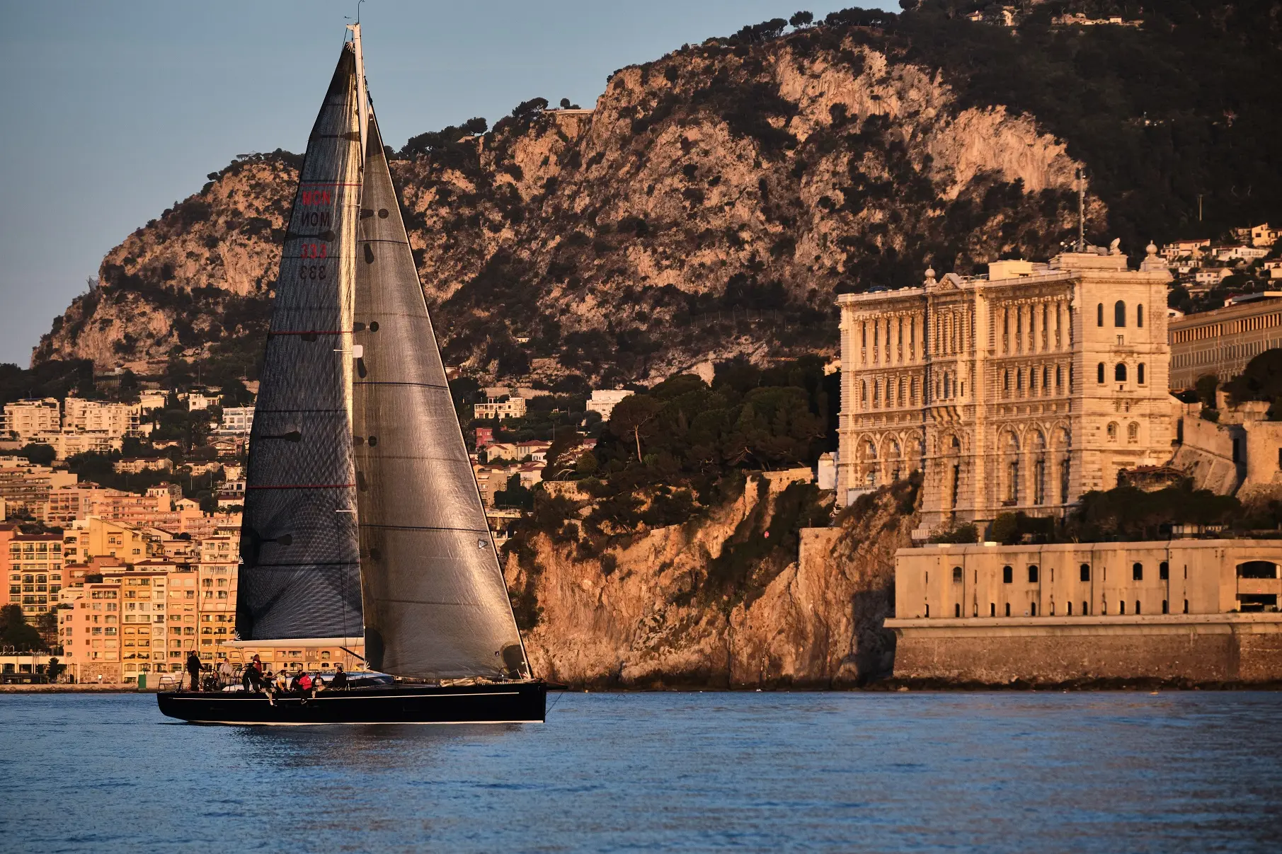 L'arrivo di Botta dritta a Montecarlo (Foto Mia Pienaar-Yacht Club de Monaco)
