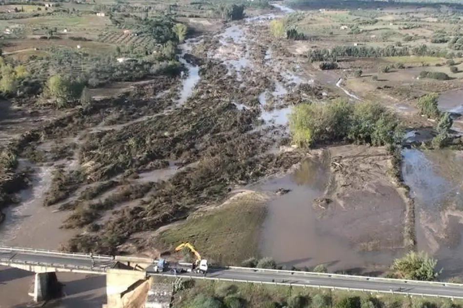 I danni dell'alluvione