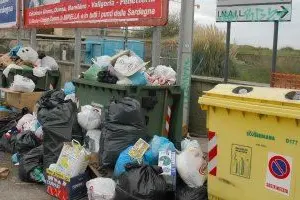 Rifiuti a Oristano