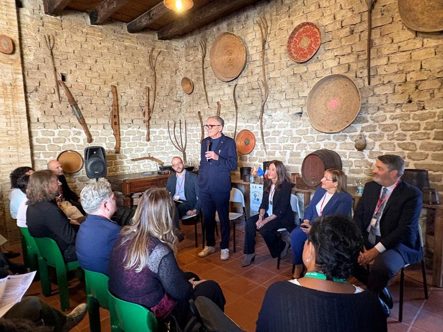 Quartu, inaugurato l'oliveto sperimentale nella Piana di Is Arenas