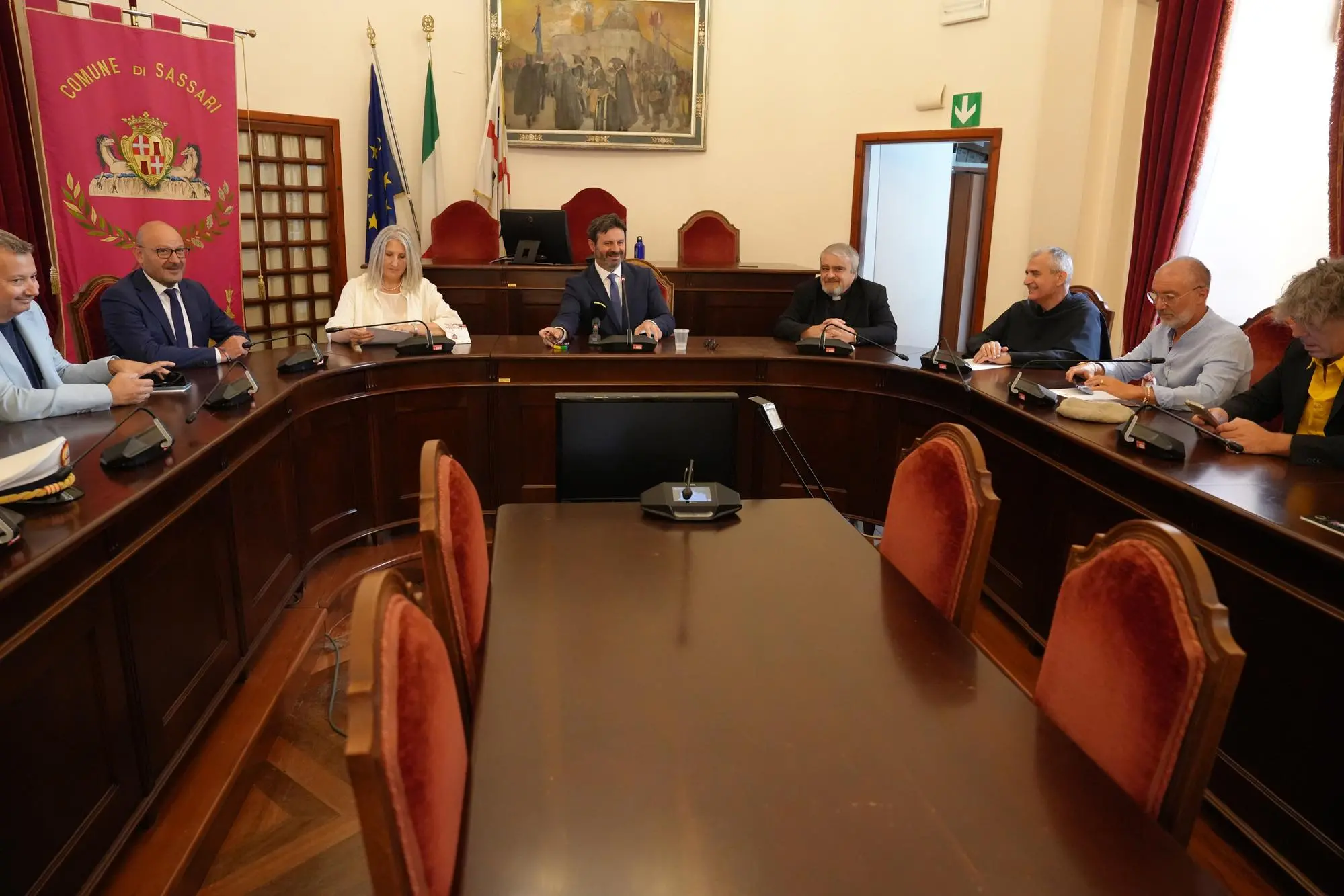 Sassari, la presentazione della Faradda (foto Floris)