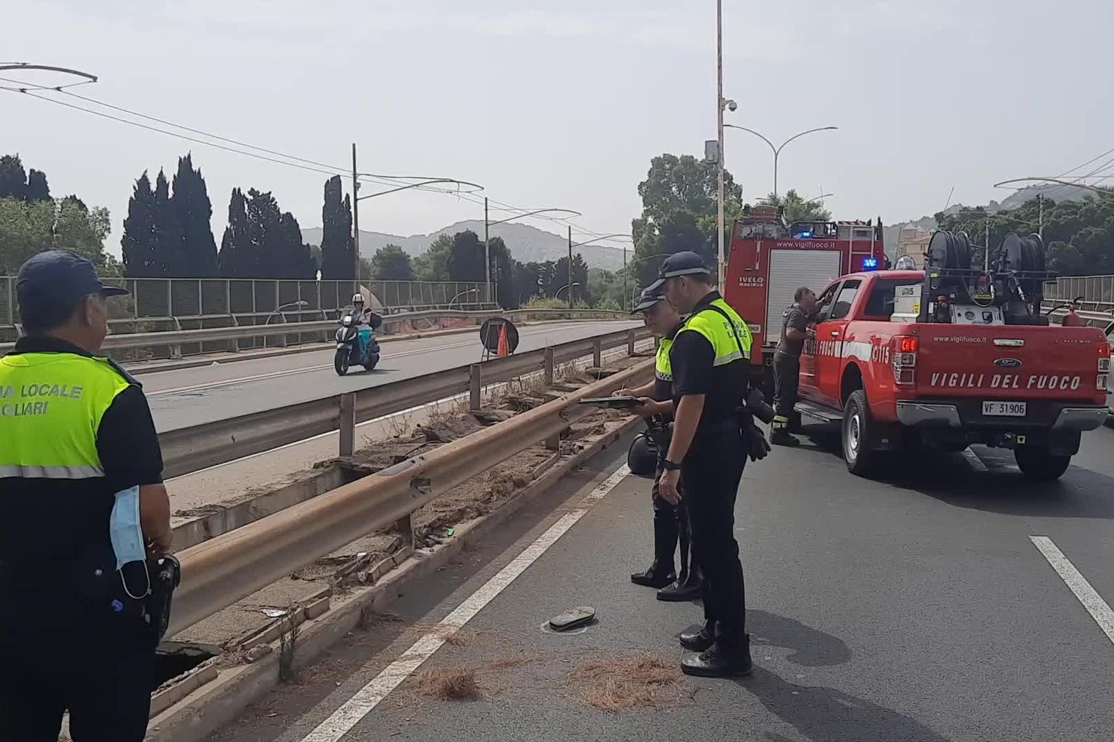 Schianto in scooter, grave 70enne a Cagliari