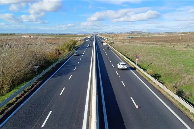 La statale 131 (foto Anas)