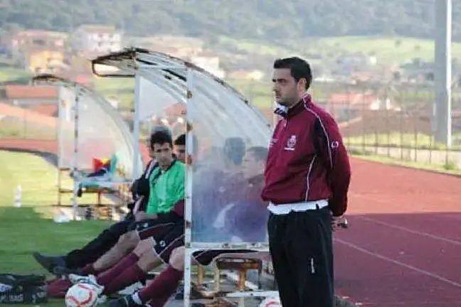 L'allenatore dell'Oschirese Michele Fogu (foto società)