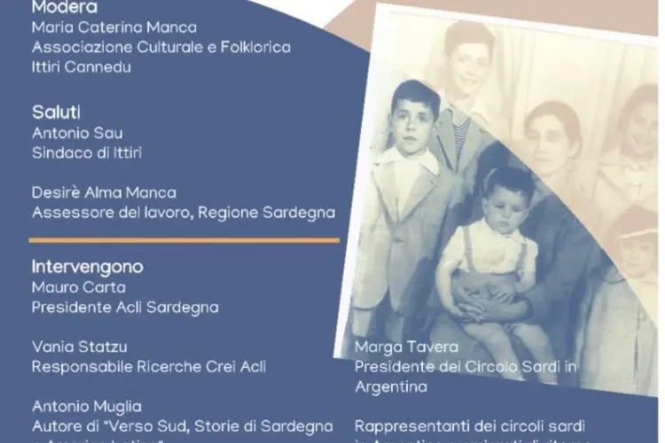 Locandina dell'evento a Ittiri (foto concessa)