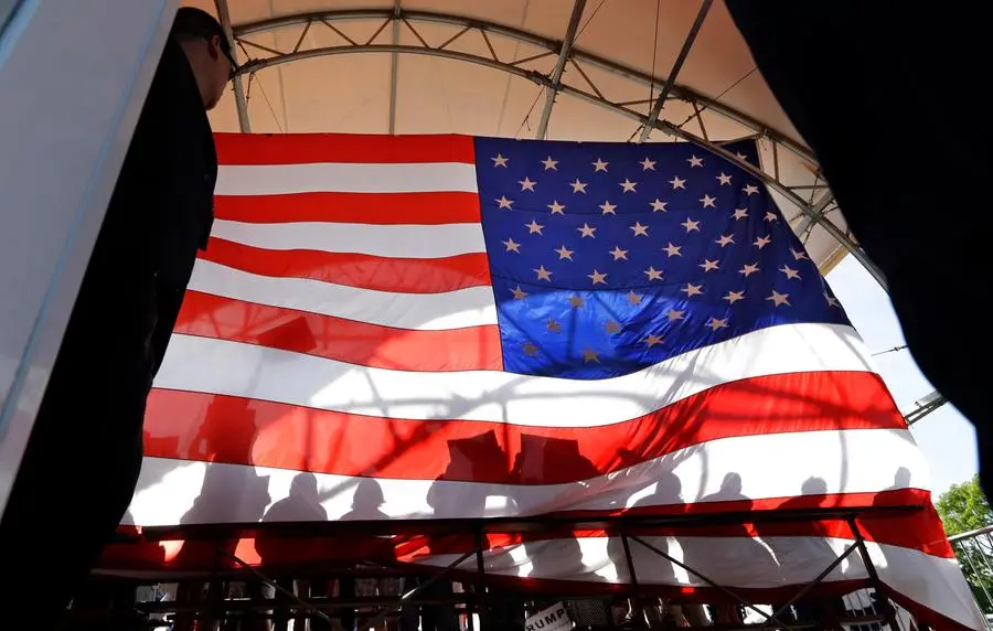 La bandiera a stelle e strisce (foto AP/Archivio US)