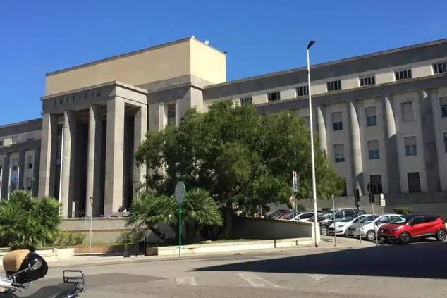 Il\u00A0tribunale di Cagliari (archivio L'Unione Sarda)