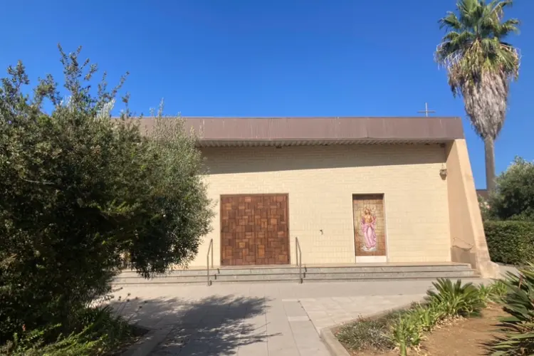 La parrocchia del Cristo Risorto a Porto Torres (foto Pala)