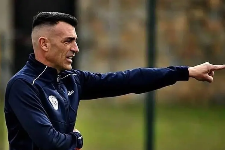 Alberto Piras, 41 anni, nuovo allenatore del Fonni (foto concessa)