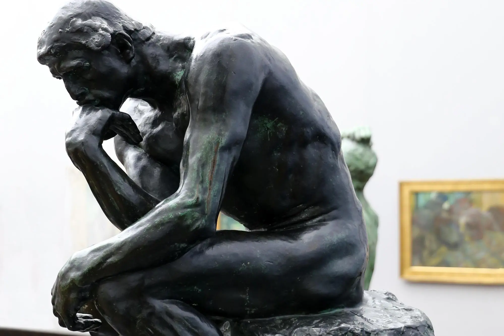 "Il pensatore" di Auguste Rodin