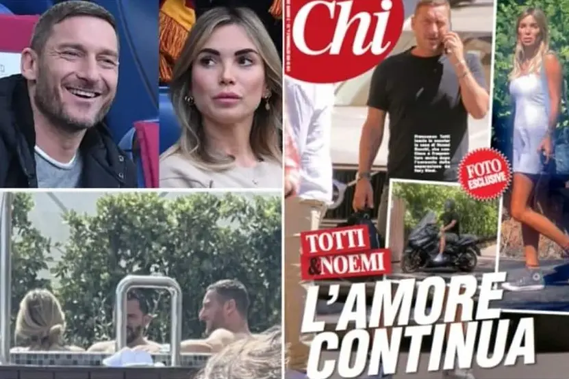 Alcune delle foto pubblicate in esclusiva da "Chi"